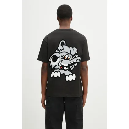 Zdjęcie Kenzo t-shirt bawełniany x Verdy męski kolor czarny z nadrukiem FF55TS4994SG.99J