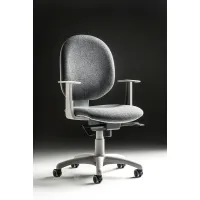 Picture Adjustable leather office chair - Diemme