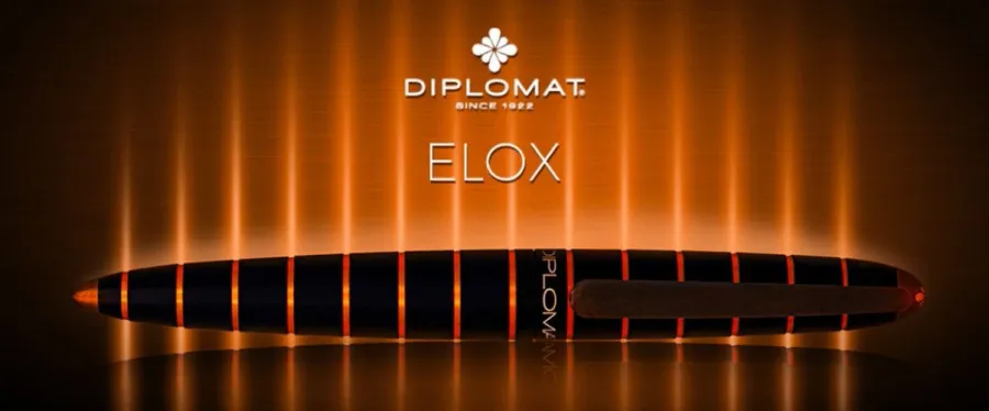 obrazek 2 Ołówek DIPLOMAT Elox black/orange, 0,7mm