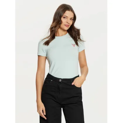 Zdjęcie Guess T-Shirt W2YI44 J1314 Zielony Slim Fit