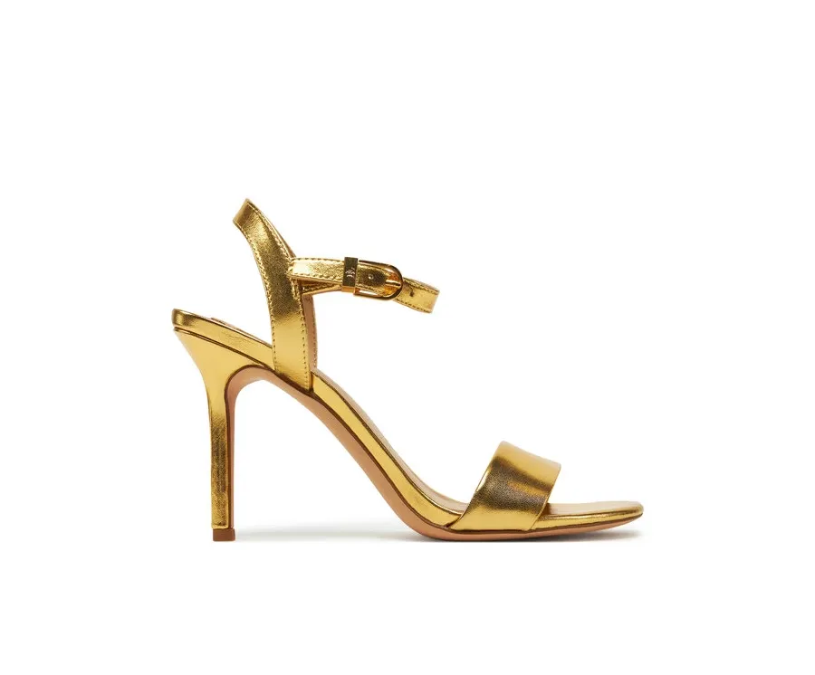 obrazek 1 LAUREN RALPH LAUREN Sandały 802956289003 Złoty