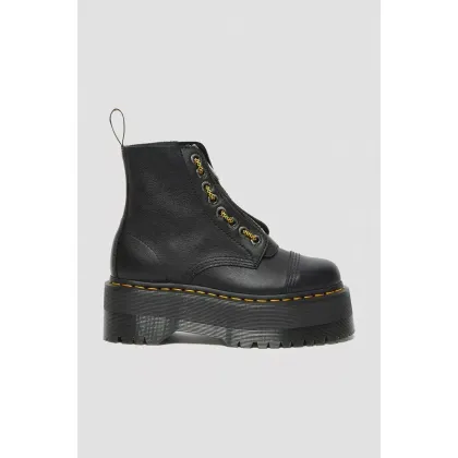 Zdjęcie Dr. Martens workery skórzane Sinclair Max damskie kolor czarny na platformie DM27358001