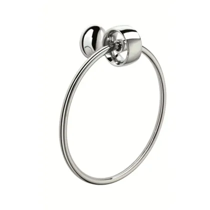 Zdjęcie Elegancki wieszak na ręczniki w kształcie pierścienia w stylu nowoczesnym - Stilhaus