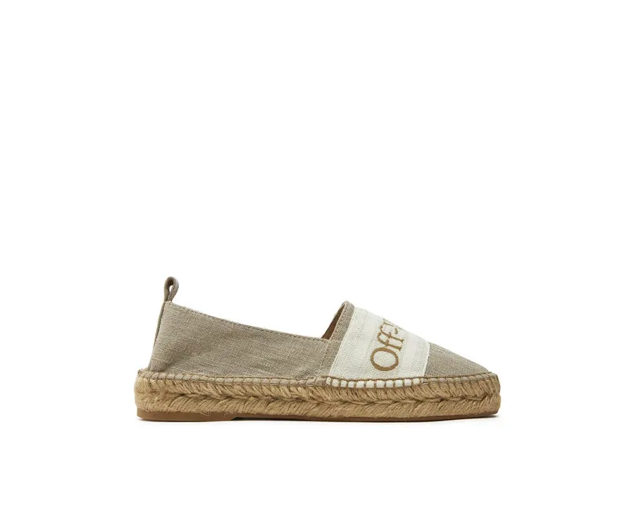 obrazek 1 Off-White Espadryle OWIB014S23FAB0016161 Beżowy