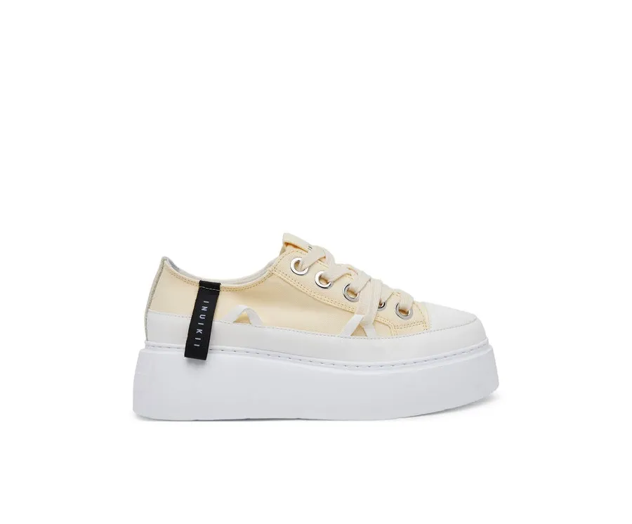 obrazek 1 Inuikii Trampki Matilda Canvas Low 30102-025 Żółty
