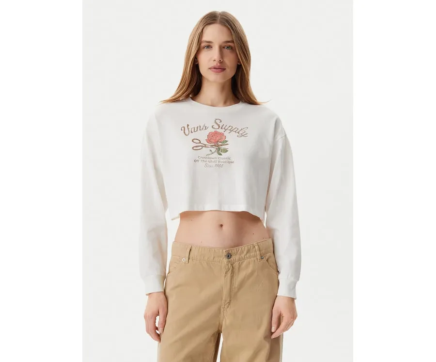 obrazek 1 Vans Bluzka Supply Boutique VN000MDC Écru Relaxed Fit