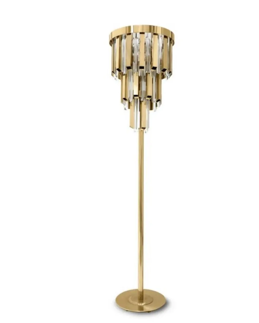 obrazek 2 Lampa podłogowa Skylar - h. 170 cm, ø 40 cm