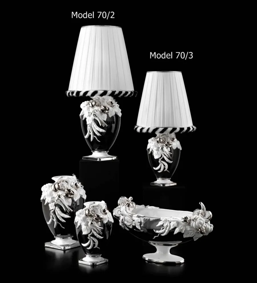 obrazek 1 Ceramiczna lampa z pięknym wzorem