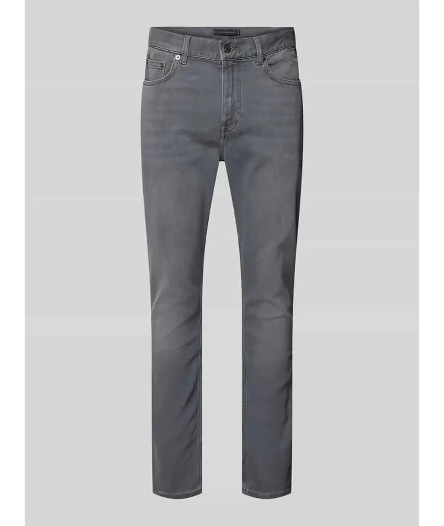 obrazek 1 Tommy Hilfiger Jeansy Bleecker MW0MW38828 Szary Slim Fit