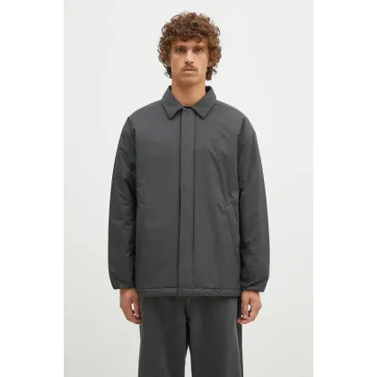 Zdjęcie New Balance kurtka Coaches Jacket męska kolor szary przejściowa MJ43504ACK