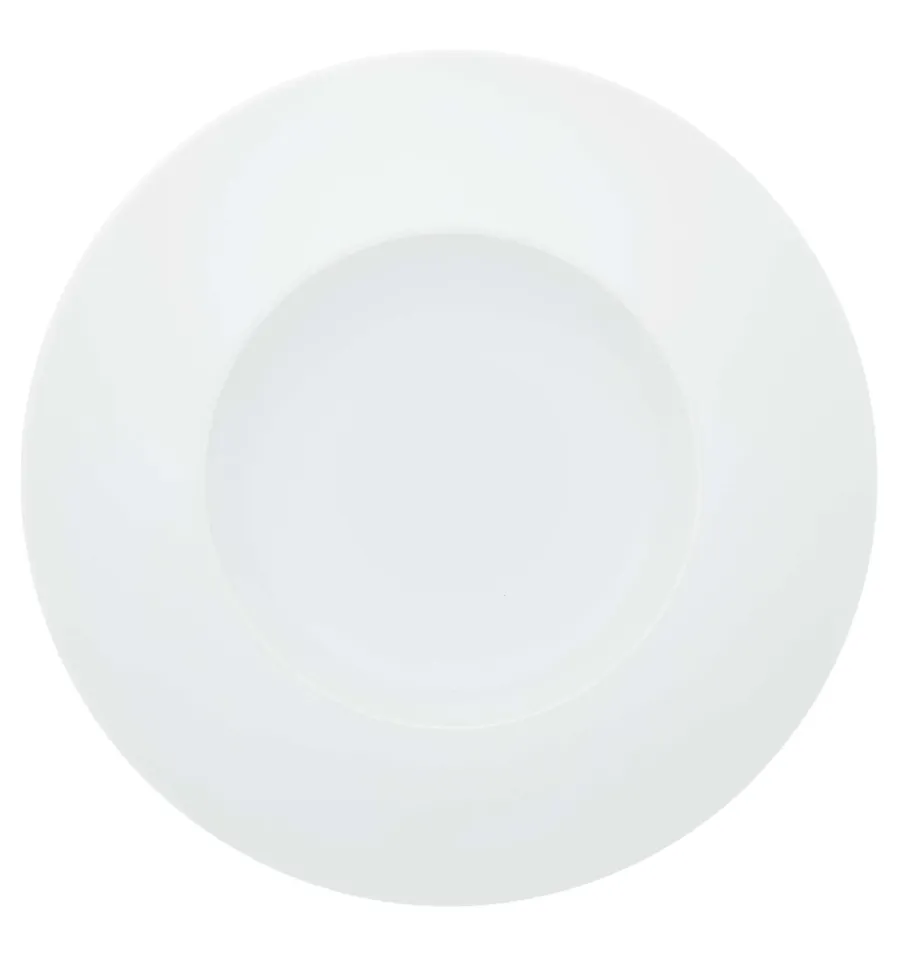 obrazek 1 Klasyczny talerz do zupy z porcelany Silkroad White z kolekcji będącej fuzją Wschodu i Zachodu - Vista Alegre