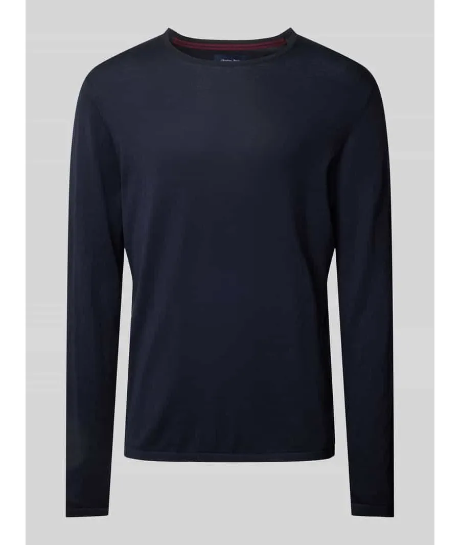 obrazek 1 Sweter z dekoltem okrągłym