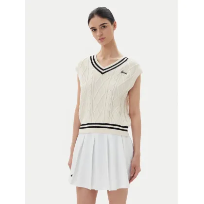 Zdjęcie Guess Sweter V5GR00 Z3FB1 Biały Classic Fit