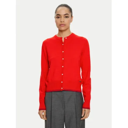 Zdjęcie U.S. Polo Assn. Kardigan WUP1240 Pomarańczowy Regular Fit