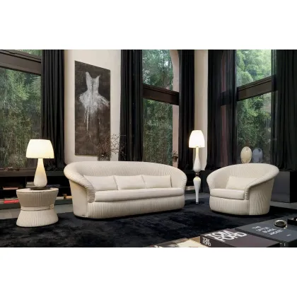 Zdjęcie Oryginalna nowoczesna sofa o ponadczasowym kształcie – Mascheroni