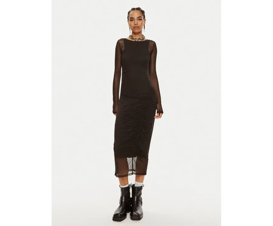 obrazek 1 Patrizia Pepe Sukienka koktajlowa 8A1344 J149-K103 Czarny Slim Fit
