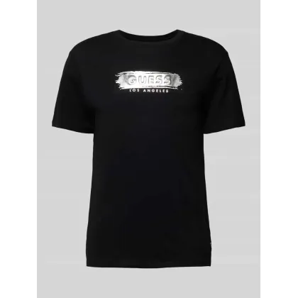Zdjęcie Guess T-Shirt M4BI61 K9RM1 Czarny Slim Fit