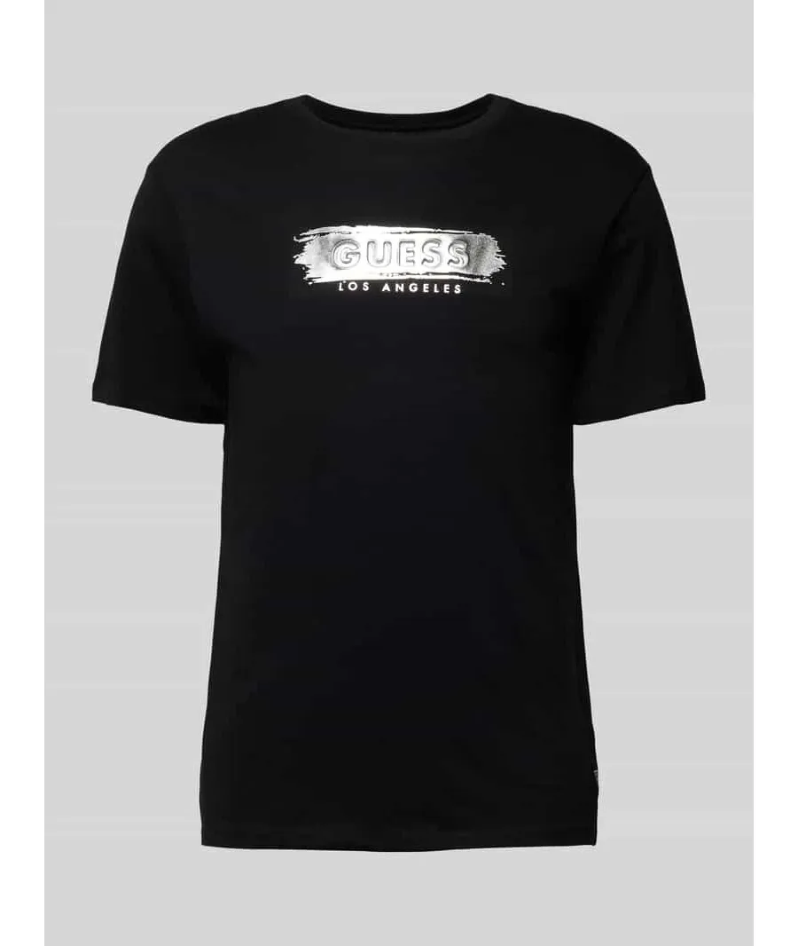 obrazek 1 Guess T-Shirt M4BI61 K9RM1 Czarny Slim Fit