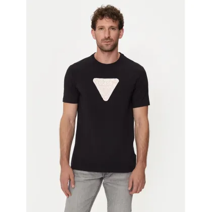 Zdjęcie Guess T-Shirt M4YI35 J1314 Czarny Slim Fit