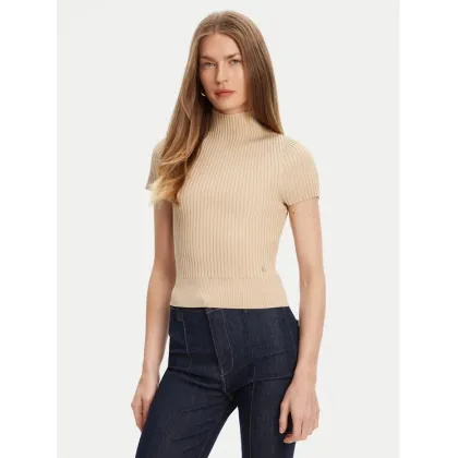 Zdjęcie Guess Sweter W5YR04 Z0040 Beżowy Regular Fit