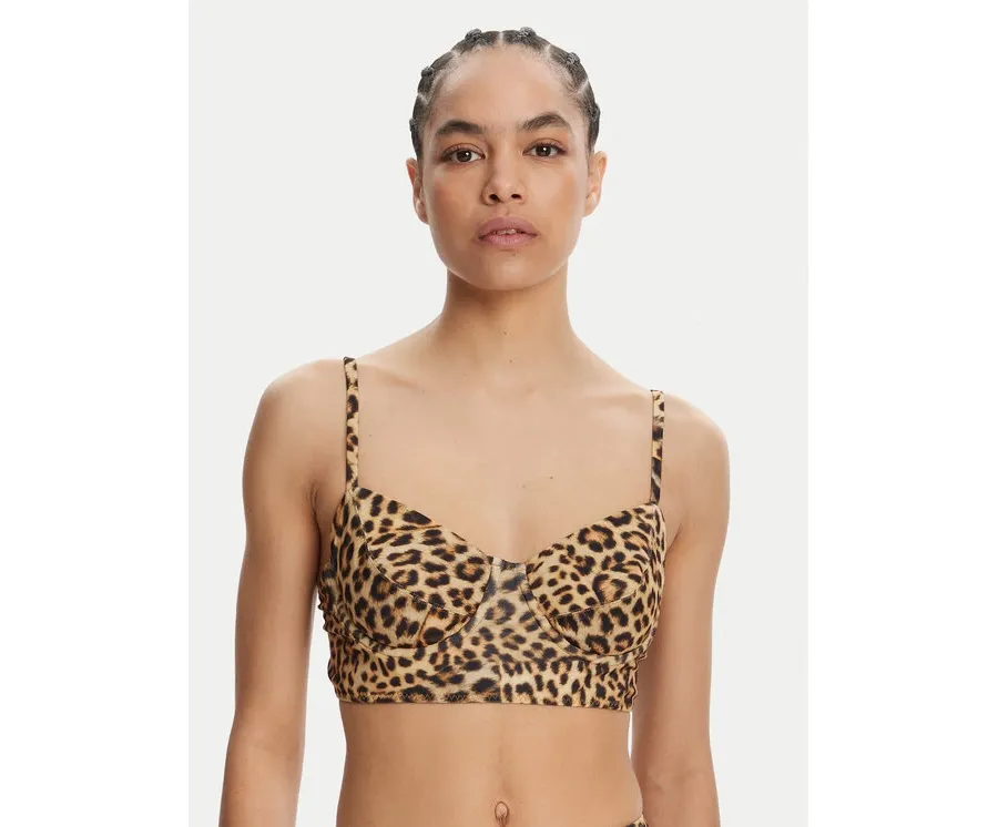 obrazek 1 NORMA KAMALI Góra od bikini KK324YPL325656 Brązowy