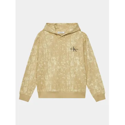 Zdjęcie Calvin Klein Jeans Bluza Second Skin IB0IB01956 Beżowy Relaxed Fit