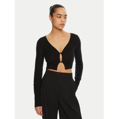Zdjęcie JACQUEMUS Kardigan 24E241KN203 Czarny Regular Fit