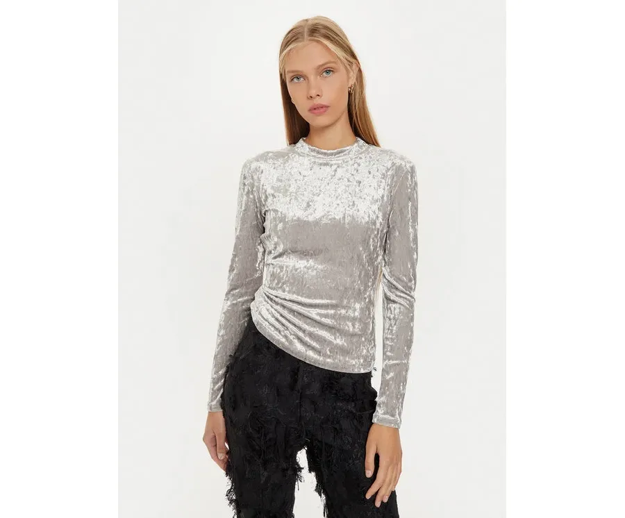 obrazek 1 Marella Bluzka Balera 2423946035 Srebrny Regular Fit