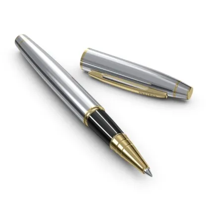 Zdjęcie Niezwykłe pióro kulkowe z chromowaną powłoką