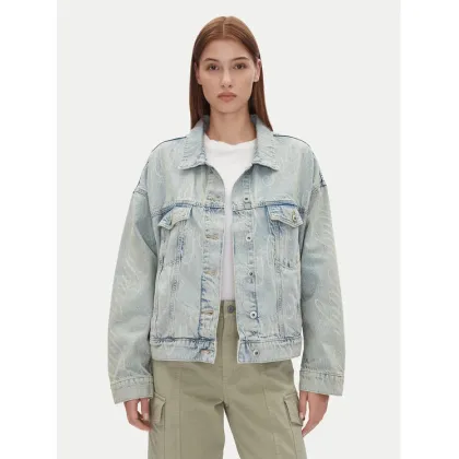 Zdjęcie HUGO Kurtka jeansowa Lou_B 50534757 Niebieski Oversize