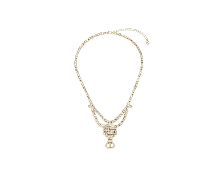 obrazek 1 TWINSET Naszyjnik Collana 241TA4542 Złoty