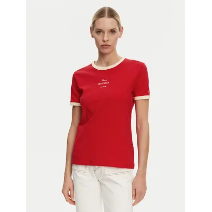 Zdjęcie Tommy Hilfiger T-Shirt Monotype WW0WW44586 Czerwony Regular Fit