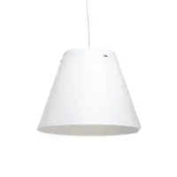 Zdjęcie Stylowa lampa wisząca zewnętrzna w kolorze białym