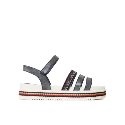 Zdjęcie Tommy Hilfiger Sandały Platform Velcro Sandal T3A2-32763-0568 S Granatowy