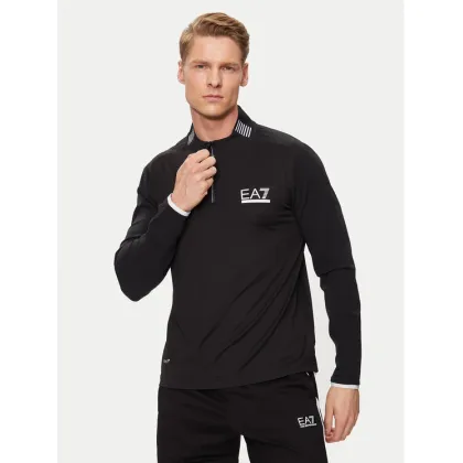 Zdjęcie EA7 Emporio Armani Longsleeve 3DPT03 PJMLZ 1200 Czarny Regular Fit