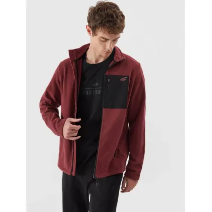 Zdjęcie 4F Polar 4FAW23TFLEM123 Bordowy Regular Fit