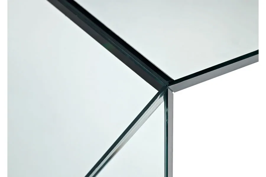 obrazek 3 Ponadczasowe włoskie biurko wykonane ze szkła - Tonelli Design
