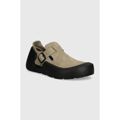 Zdjęcie Birkenstock półbuty nubukowe Reykjavik kolor beżowy 1027276
