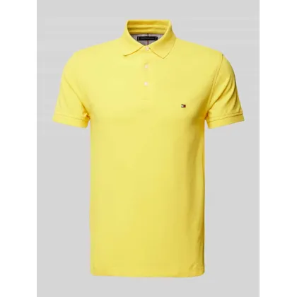 Zdjęcie Tommy Hilfiger Polo 1985 MW0MW17771 Żółty Slim Fit
