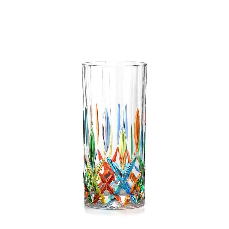 obrazek 1 Ekskluzywny komplet 6 szklanek z weneckiego szkła (350 ml)