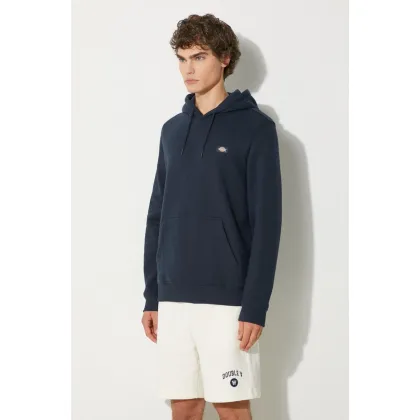 Zdjęcie Dickies bluza męska kolor granatowy z kapturem gładka DK0A4XCDNV01-NAVYBLUE