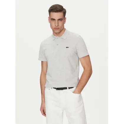 Zdjęcie Lacoste Polo DH5522 Szary Regular Fit