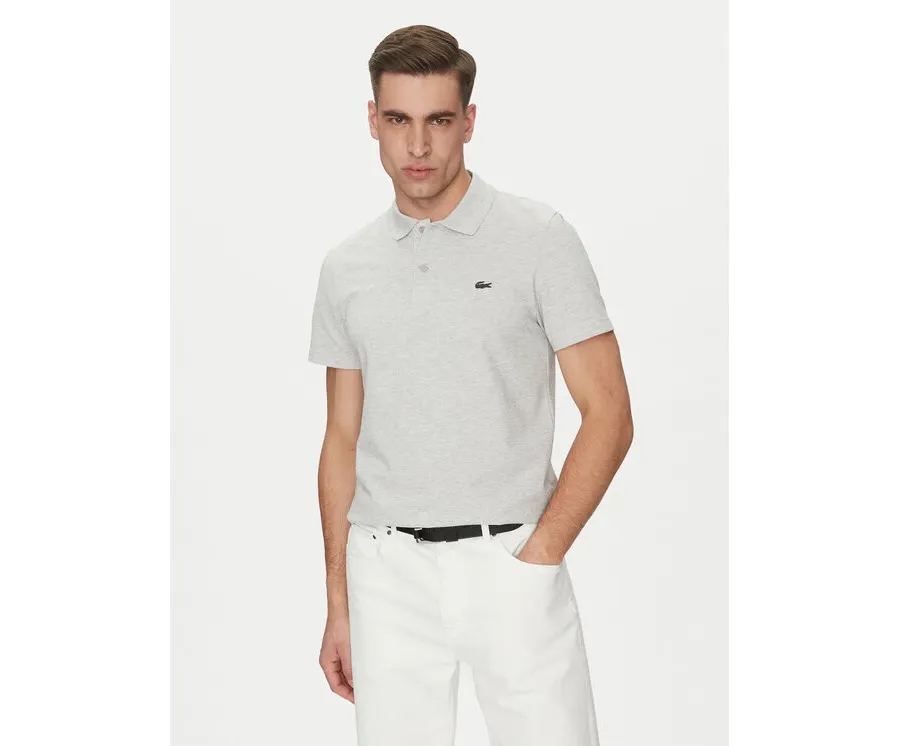 obrazek 1 Lacoste Polo DH5522 Szary Regular Fit