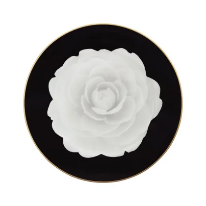 Zdjęcie Cudowny porcelanowy talerz serwisowy 31 cm z kolekcji Camellia - Porcel
