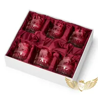 Zdjęcie Elegancki komplet szklanek do whisky dla pasjonata koni