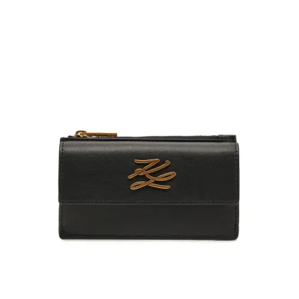 Zdjęcie KARL LAGERFELD Portfel damski A1W32058 Czarny