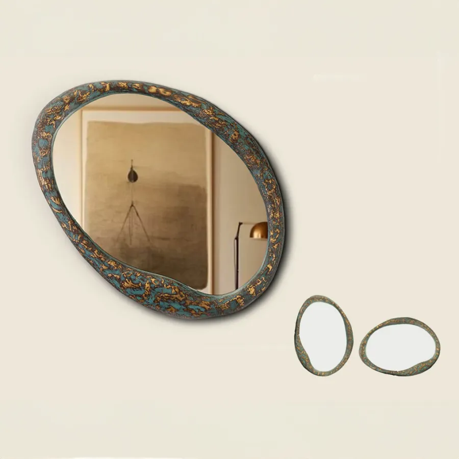 obrazek 1 Eleganckie małe lustro ścienne