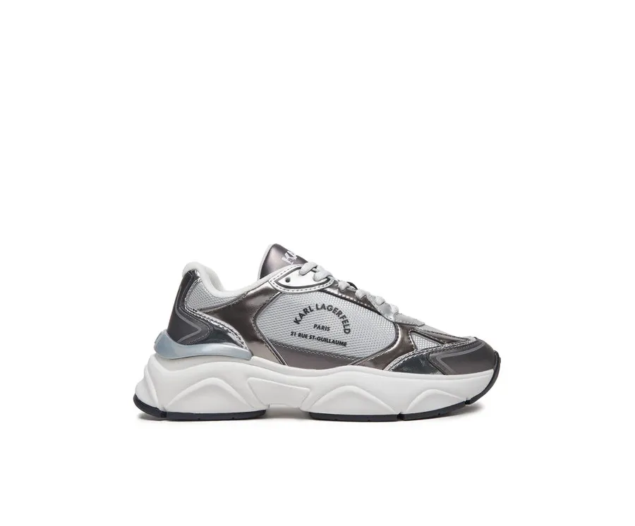obrazek 1 KARL LAGERFELD Sneakersy Komet KL65638M Srebrny