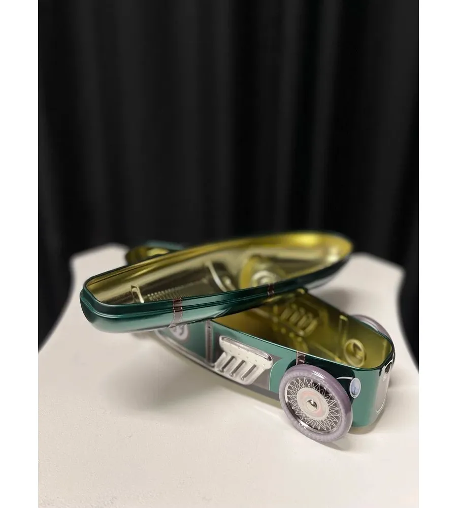 obrazek 9 Ekskluzywna zielona puszka w kształcie repliki auta na prezent dla niego