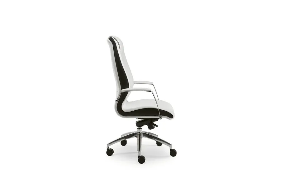 picture 5 Leather armchair prestigiously decorated with Wave leather